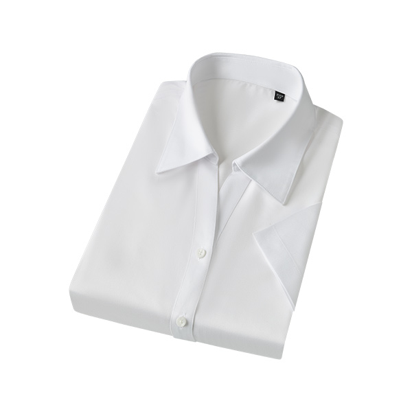 MTWD1001 WHITE FINE TWILL V-NECK