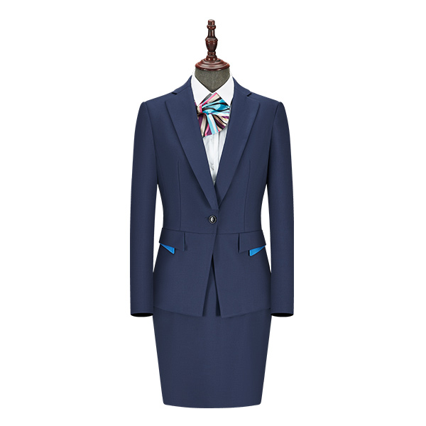 WY1025 SINGLE BUTTON FLAT LAPEL COLLAR