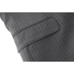 5007 Gray Vertical Stripes