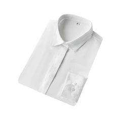 MTW1036 WHITE COARSE TWILL DOOR COLLAR