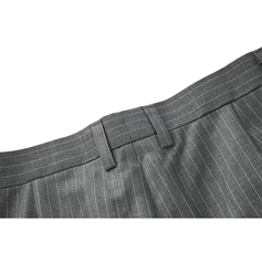 5007 Gray Vertical Stripes