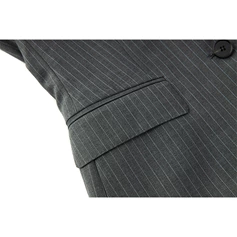 5007 Gray Vertical Stripes