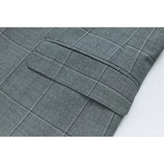 100% Wool Half Linen Lining Craft Suit