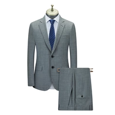 100% Wool Half Linen Lining Craft Suit