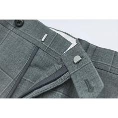 100% Wool Half Linen Lining Craft Suit