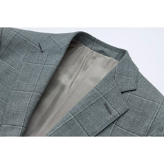 100% Wool Half Linen Lining Craft Suit