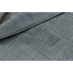 100% Wool Half Linen Lining Craft Suit