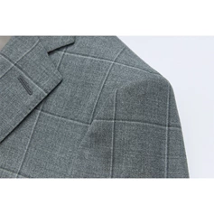 100% Wool Half Linen Lining Craft Suit