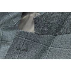 100% Wool Half Linen Lining Craft Suit