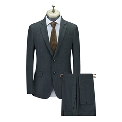 100% Wool Half Linen Lining Craft Suit