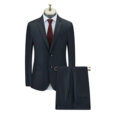 100% Wool Half Linen Lining Craft Suit