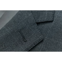 100% Wool Half Linen Lining Craft Suit