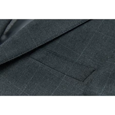 100% Wool Half Linen Lining Craft Suit