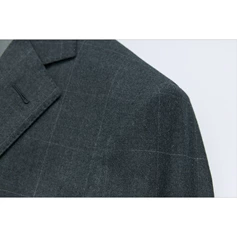 100% Wool Half Linen Lining Craft Suit