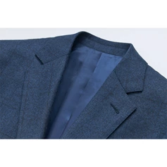 100% Wool Half Linen Lining Craft Suit